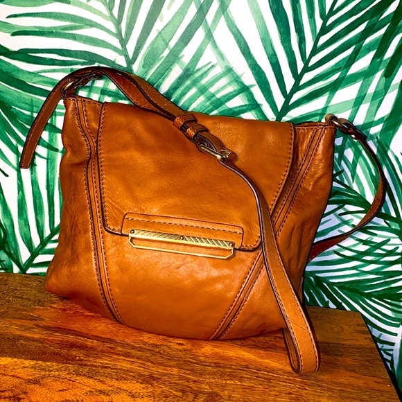 Kooba Handbags - KOOBA Soft Brown Leather Crossbody Bag